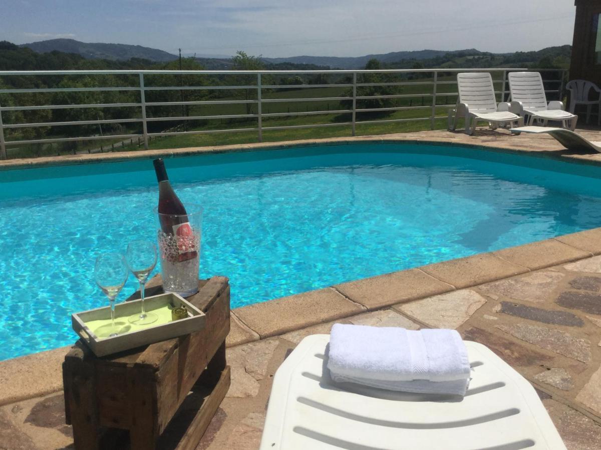 Domaine Du Mas Naut Bed and Breakfast Conques-en-Rouergue Buitenkant foto