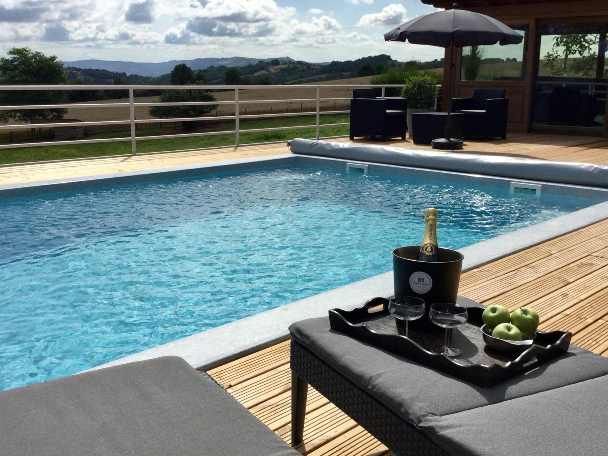 Domaine Du Mas Naut Bed and Breakfast Conques-en-Rouergue Buitenkant foto